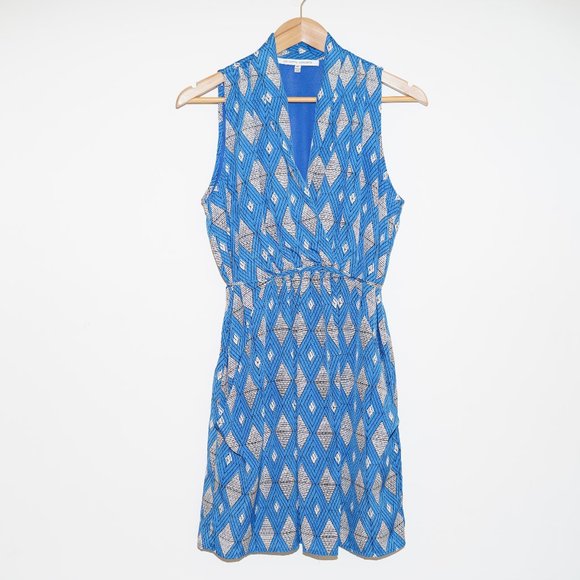 Collective Concepts Dresses & Skirts - Collective Concept Faux Wrap Geometric Print Dress